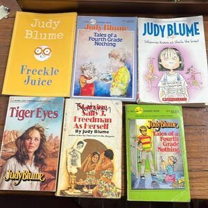 Vintage Judy Blume  books